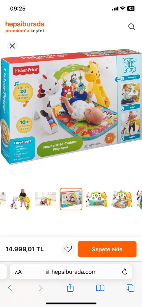 Fisher Price Oyun halısı - Görsel 5