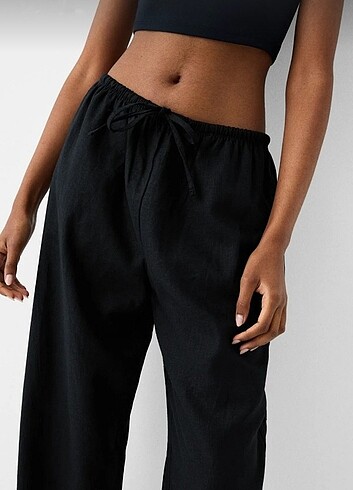 s Beden Bershka Keten Pantalon