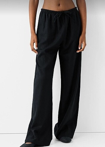 Bershka Bershka Keten Pantalon