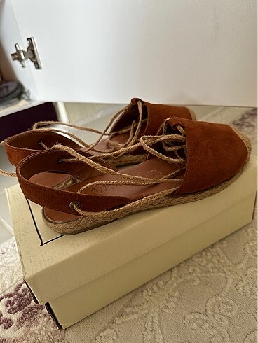 36 Beden Bambi espadril ayakkabı