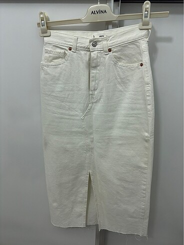 xs Beden Mango jean etek