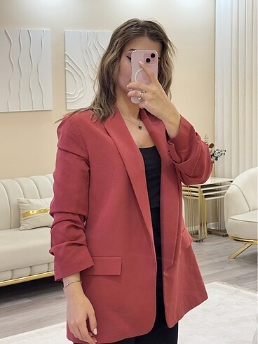 diğer Beden pembe Renk Blazer ceket