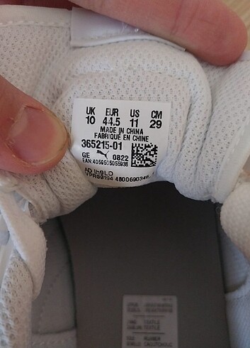 44 Beden beyaz Renk Puma Smash V2 beyaz Erkek Sneaker
