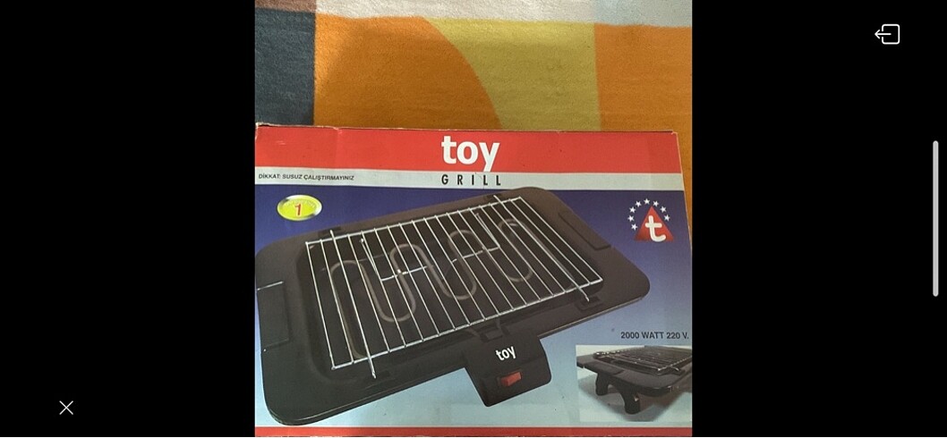 Elektrikli mangal aleti