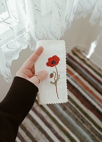 Etamin işleme sunum peçetesi