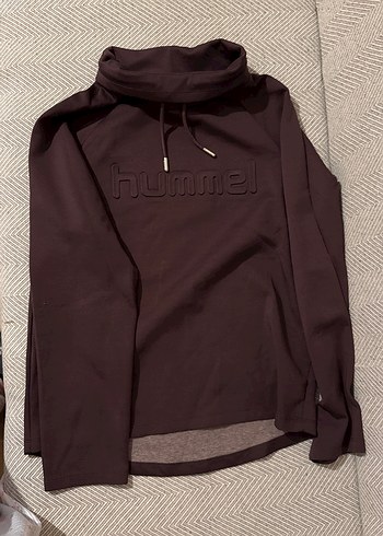 Kadın Kahverengi Yarım Fermuarlı Sweatshirt