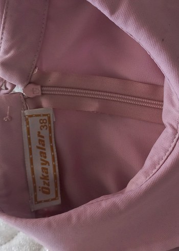 Diğer Düğmeli Yakalı Pembe Kadın Gömlek