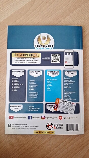 11. Sınıf Kimya Bilgi Sarmal