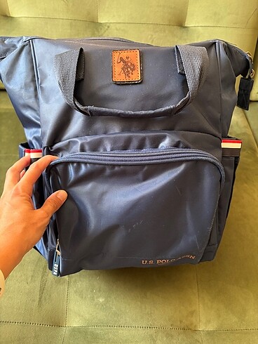 Us polo anne bebek bakim cantasi cok az kullanildi cok kullanisl - Görsel 5