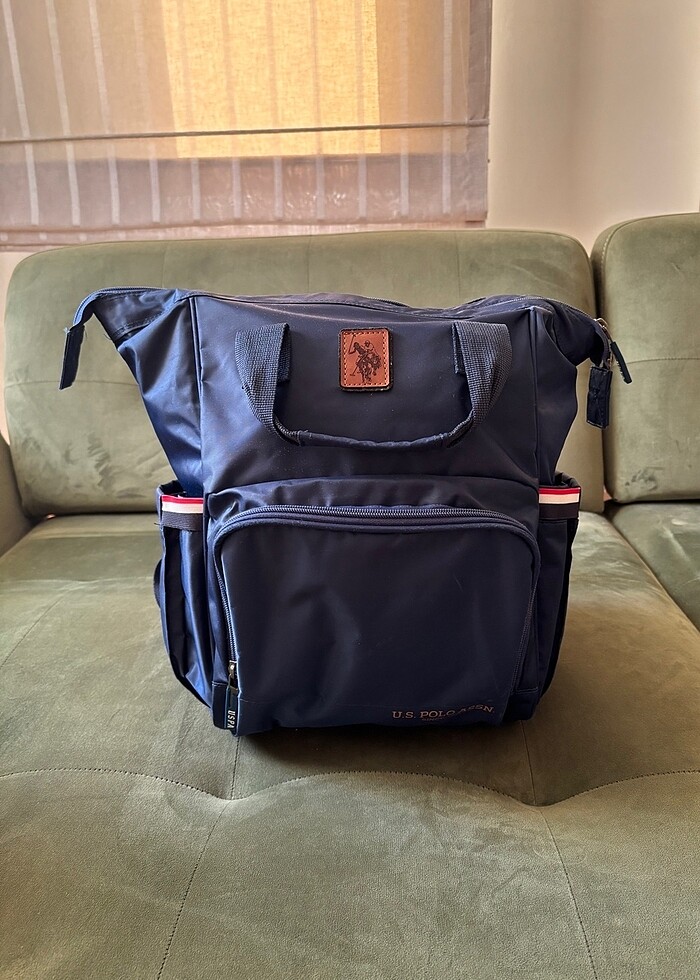 Us polo anne bebek bakim cantasi cok az kullanildi cok kullanisl - Görsel 4