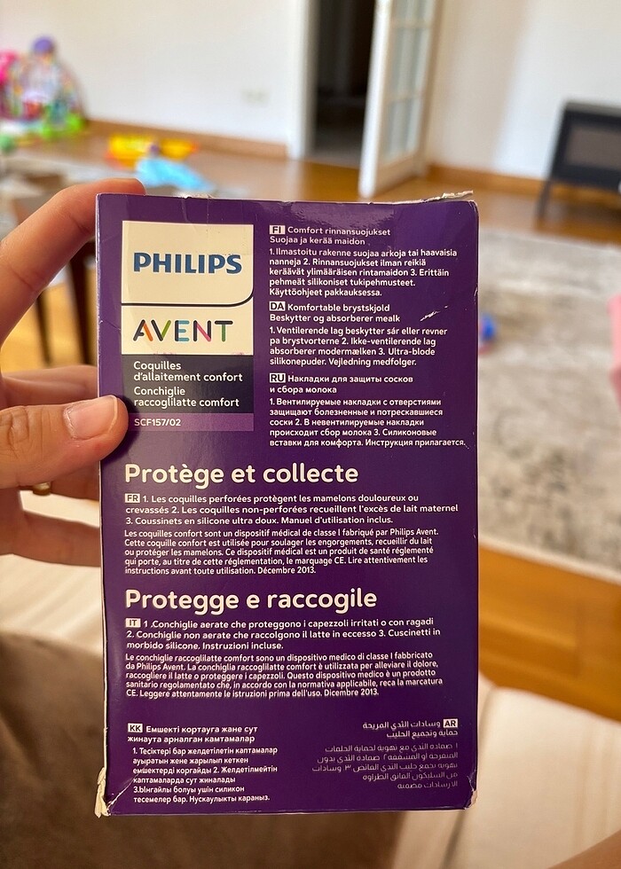 Philips avent gogus kalkani kutulu hic kullanilmadi - Görsel 2