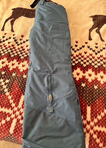 Mavi Bol Kesim Kayak Pantolonu - Görsel 3