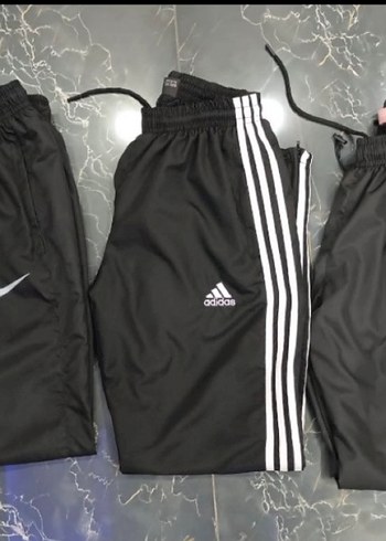 Erkek Siyah Spor Eşofman Altı Fermuarlı - Görsel 2