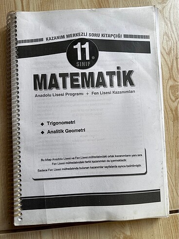 trigonometri analitik geometri soru bankası sonuç derece yayınla