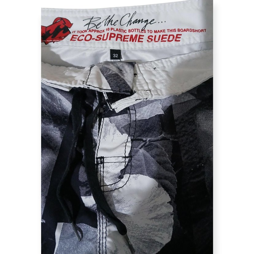 Gri Baskılı Fermuarlı Erkek Mayo - Görsel 3