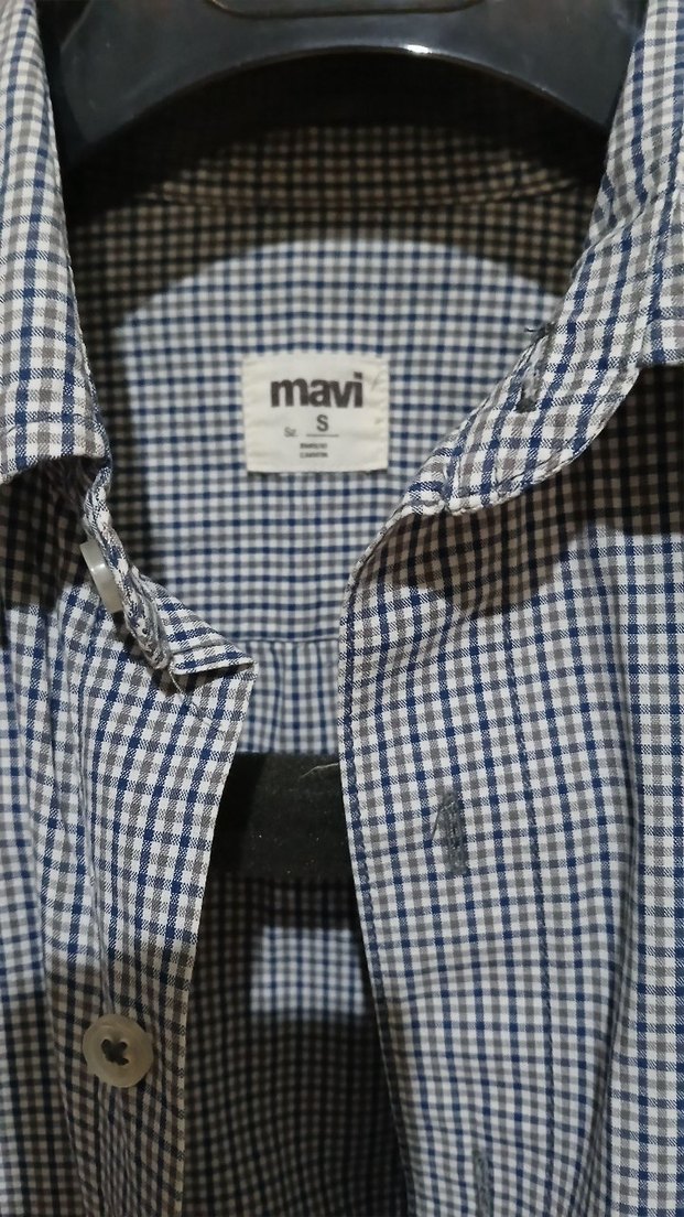 Kareli Uzun Kollu Erkek Gömlek - Görsel 2