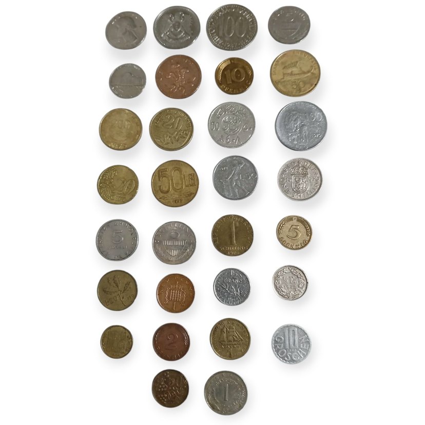 Çeşitli Metal Paralar Koleksiyonu - Görsel 2