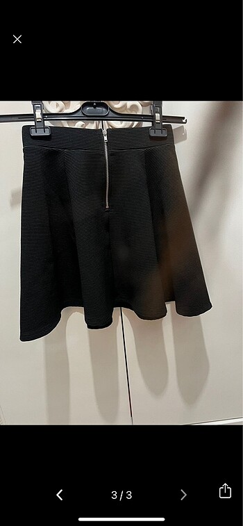 H&M Hm patenci eteği xs