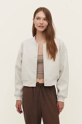 m Beden Stradivarius bomber ceket