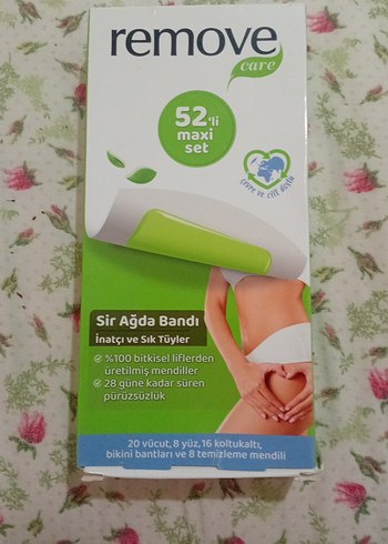 Remove Sir Ağda Bandı - Hassas Ciltler için