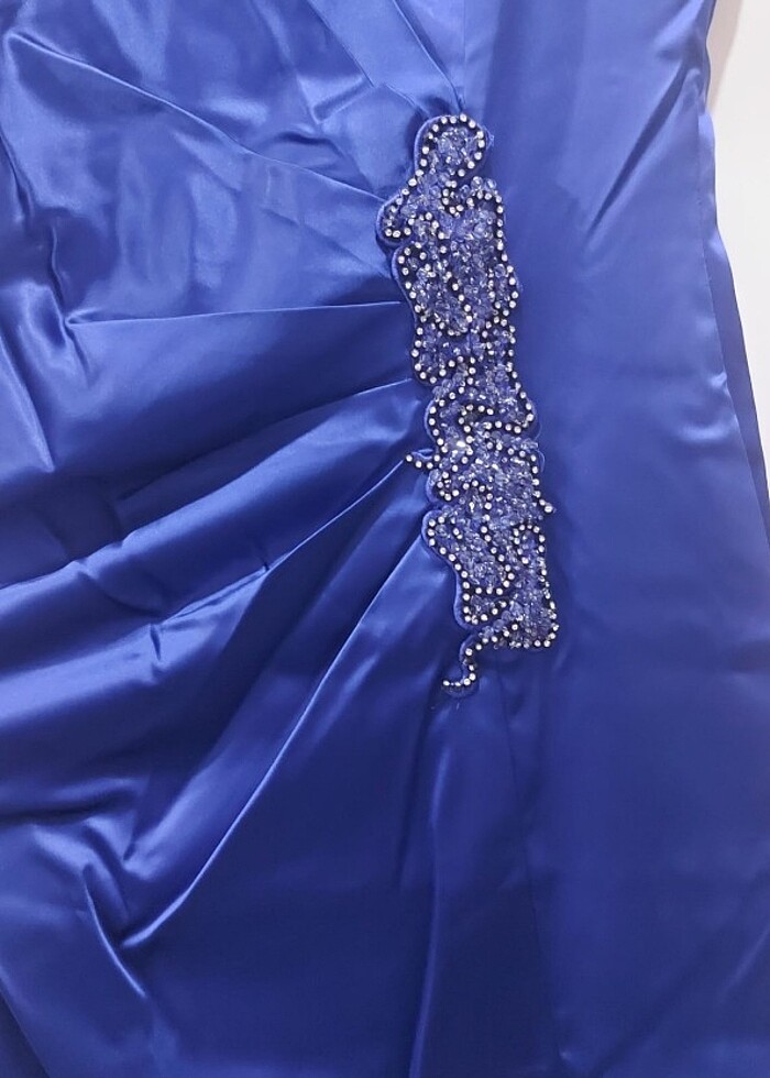 42 beden saks kısa abiye - Görsel 3