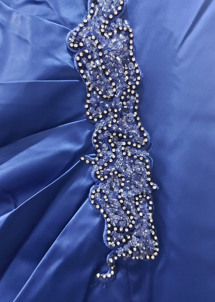 42 beden saks kısa abiye - Görsel 4