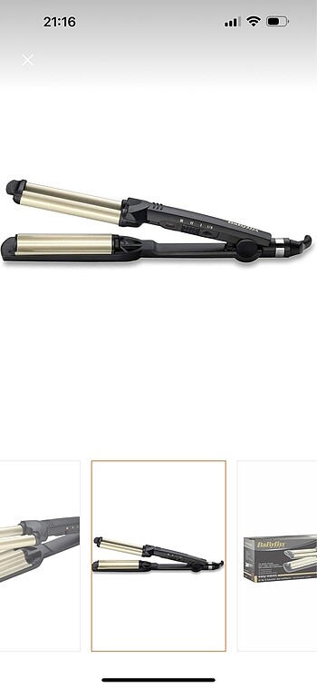 Remington Babyliss C260e su dalgası maşa