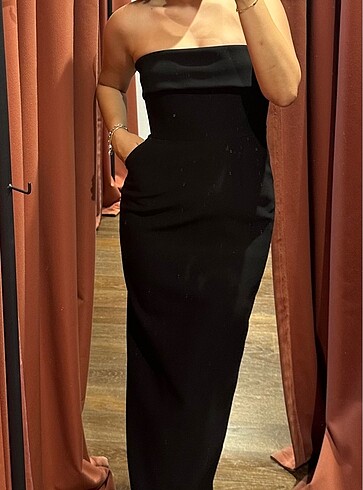 38 Beden New Arrivals siyah bilekten elbise
