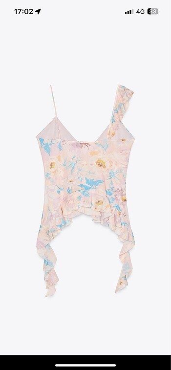 Zara Zara fırfırlı bluz