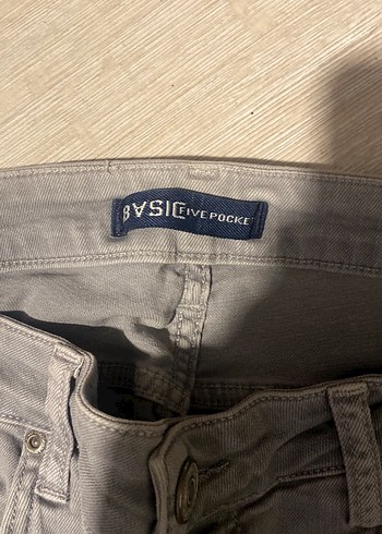 Gri Erkek Denim Pantolon Regular Fit - Görsel 2