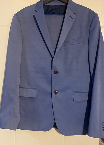 Mavi Erkek Takım Elbise Ceket - Görsel 3