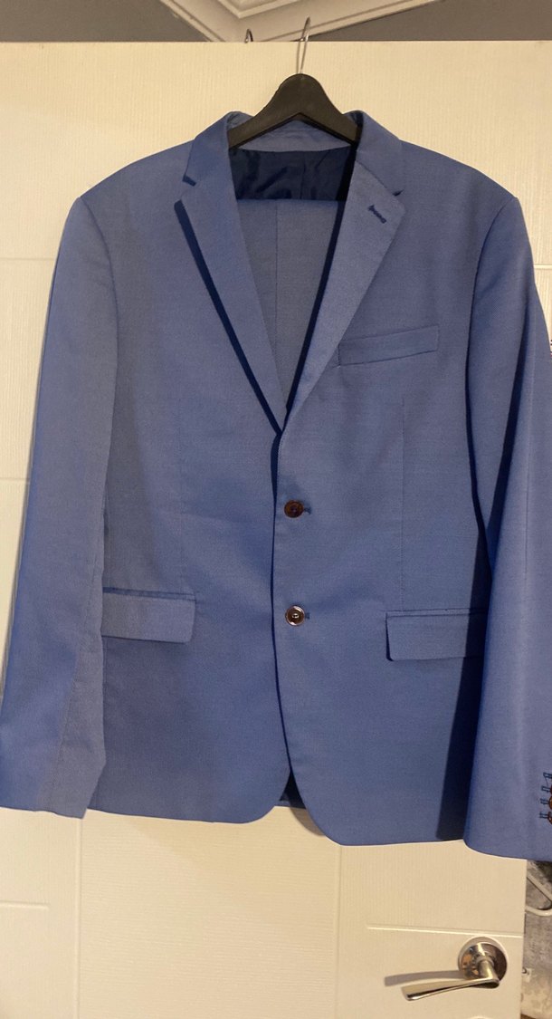 Mavi Erkek Takım Elbise Ceket - Görsel 3