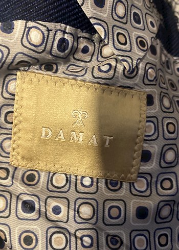 Düğmeli Lacivert Erkek Takım Elbise Ceketi - Görsel 2