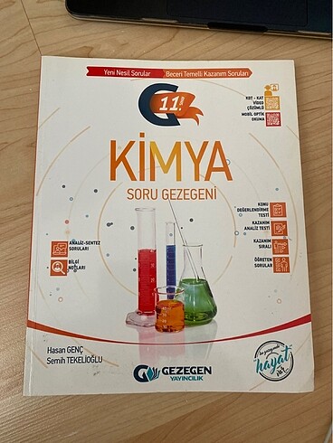 Gezegen yayıncılık 11.sınıf kimya soru bankası