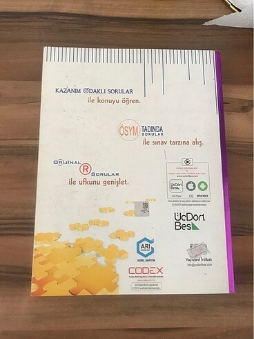  AYT edebiyat üçdörtbeş