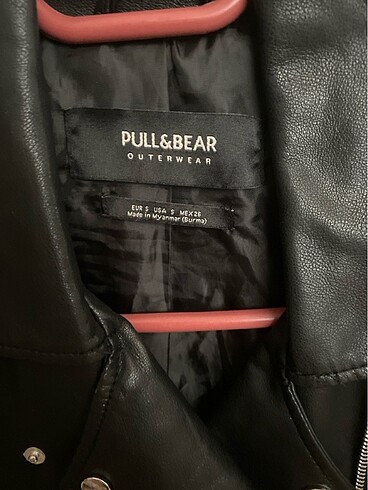 Pull and Bear Pull and bear deri ceket