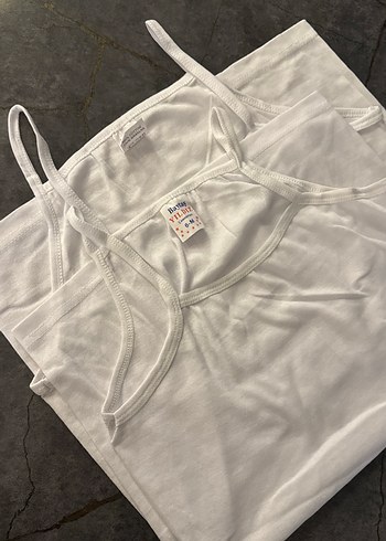 Beyaz Düğmeli V Yaka Kısa Kollu Hamile Tişörtü - Görsel 4