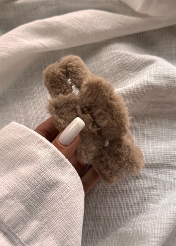 Peluş toka  Mqndal Toka   Büyük Boy etiketli - Görsel 2