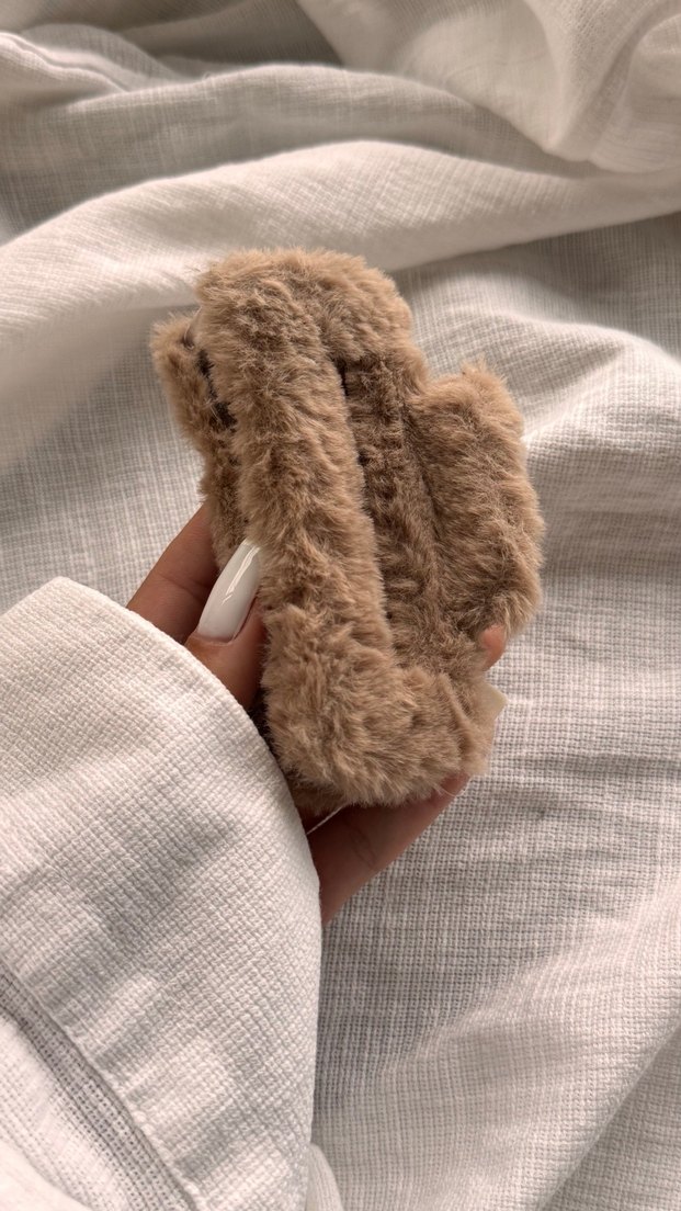 Peluş toka  Mqndal Toka   Büyük Boy etiketli - Görsel 3