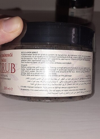 Beden Renk 4 Adet Homm Bitkisel Scrub