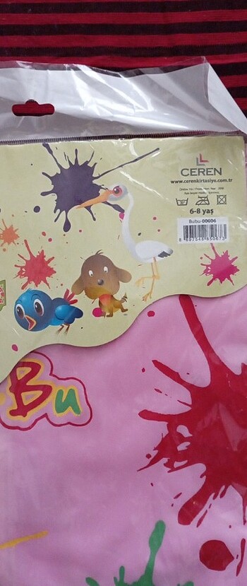 Beden pembe Renk Hobi önlüğü