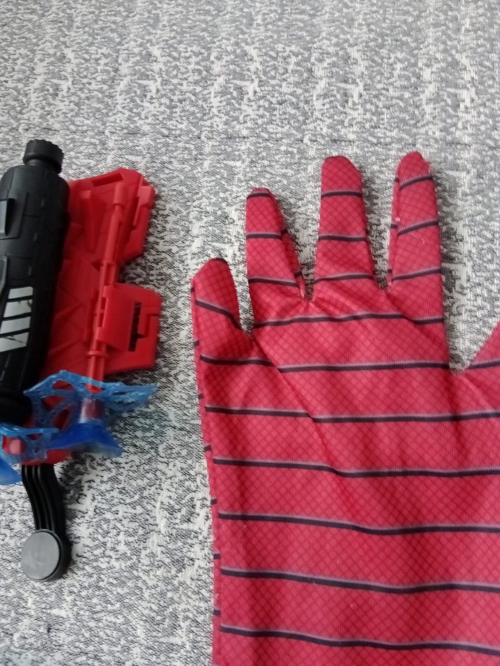 Spiderman eldiveni ağ atma oyuncağı - Görsel 4