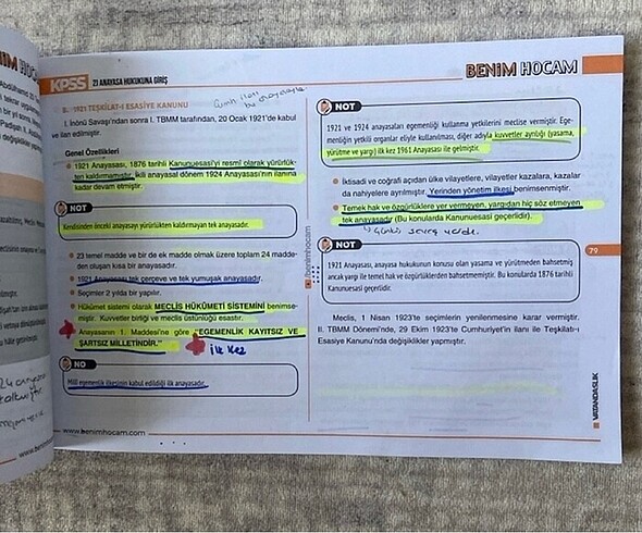  ERDAL KESEKLER VATANDAŞLIK VİDEO DERS NOTU