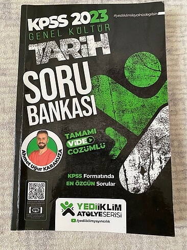 AHMET KARAKUZA KPSS TARİH SORU BANKASI