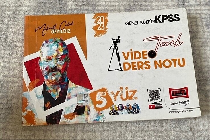 MEHMET CELAL KPSS TARİH VİDEO DERS NOTU