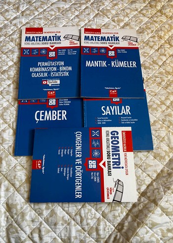 çap Yayınları tyt matematik fasikülleri
