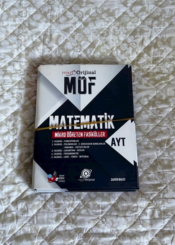 Mikro orijinal yayınları ayt matematik MÖF