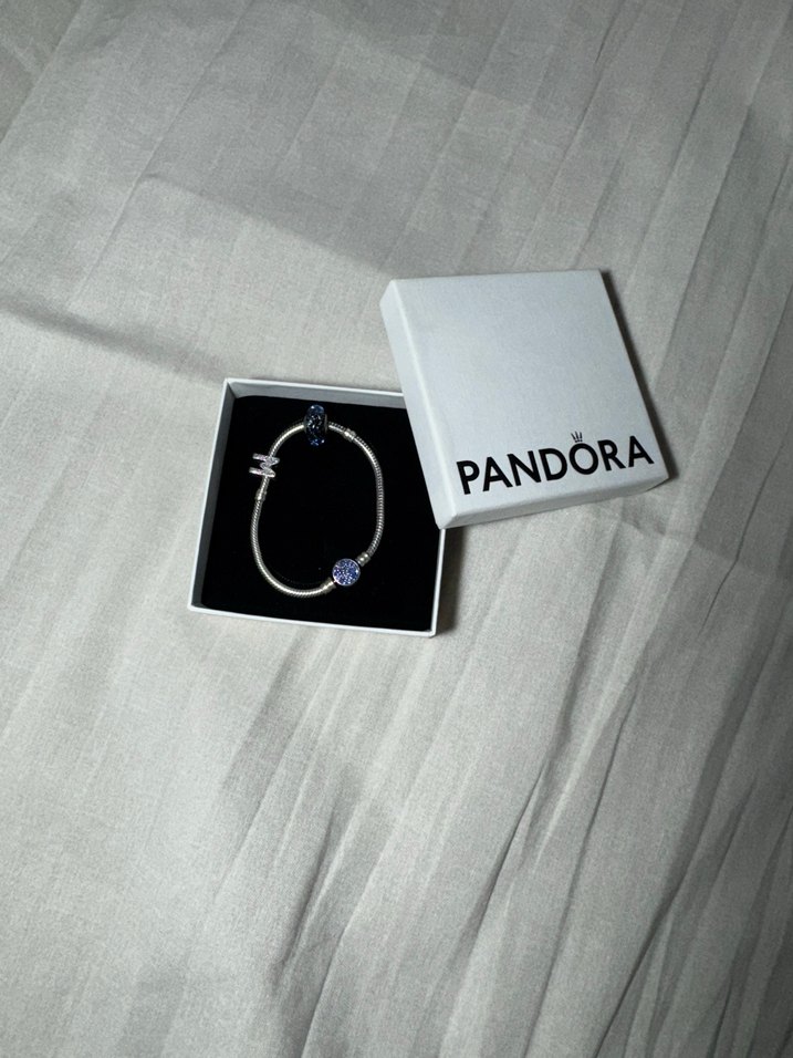 Pandora Mavi yuvarlak charm - Görsel 2