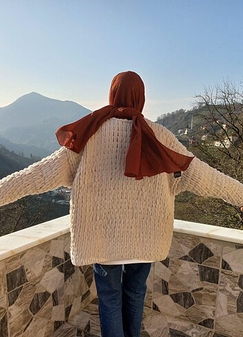 universal Beden Puffy Hırka