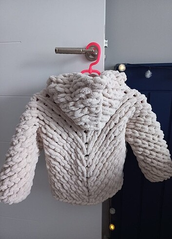 Diğer Bebek Kapüşonlu Puffy Hırka